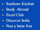 Post a letter Free, Discover India, Excel Club, Study Abroad, Southern Kitchen